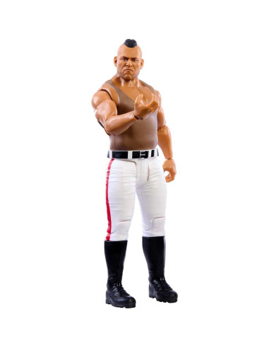 Figura de Acción WWE Mattel Commander Azeez 15 cm 10 Puntos Articulación