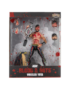 Figura de Acción AEW Wheeler Yuta Exclusiva Jazwares