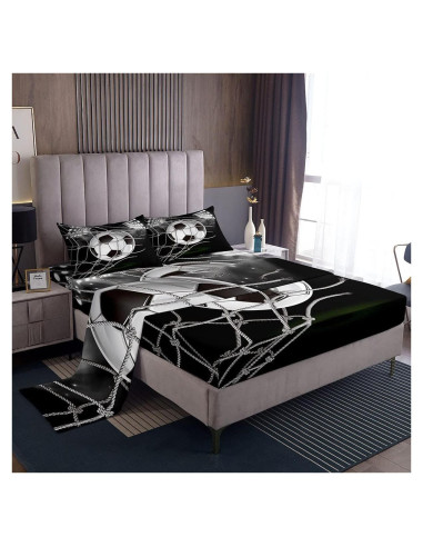 Conjunto de Sábanas Full Feelyou Microfibra 3D Deportes