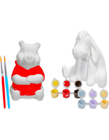 Set de Pintura DIY Winnie The Pooh - 2 Figuras Cerámicas