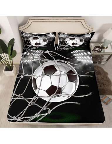 Conjunto de Sábanas Full Feelyou Microfibra 3D Deportes