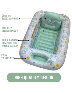 Bañera Inflable para Bebés Disney Winnie the Pooh 100% Plástico 2