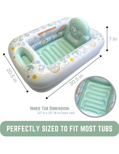 Bañera Inflable para Bebés Disney Winnie the Pooh 100% Plástico