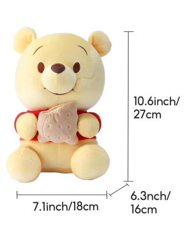 Juguete de Peluche Winnie-The-Pooh MINISO 26.9 cm Suave