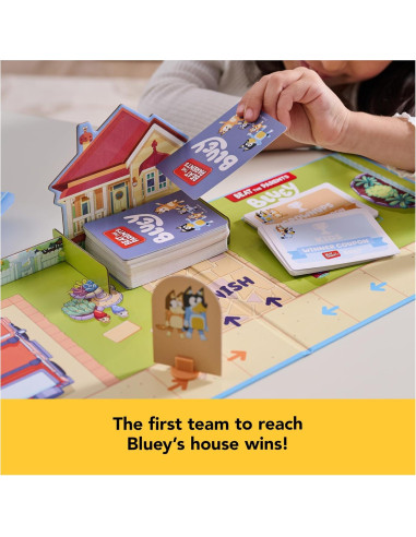 Juego de Mesa Bluey Vence a los Padres - Spin Master, 2-6 Jugadores