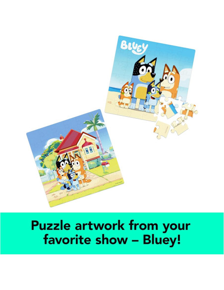 Rompecabezas Bluey Spin Master - 2 Piezas de 36 para Niños 3+ Rompecabezas Bluey Spin Master - 2 Piezas de 36 para Niños 3+