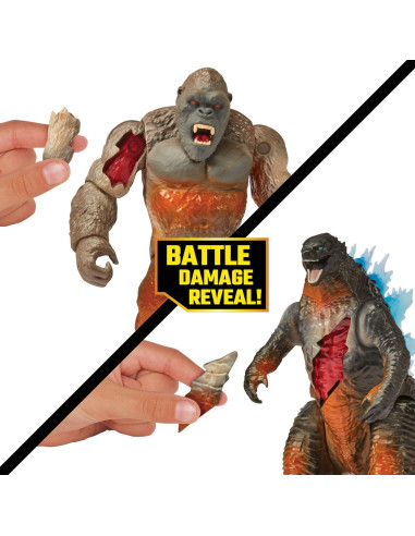 Paquete de Batalla Godzilla vs Kong Playmates 30.48 cm