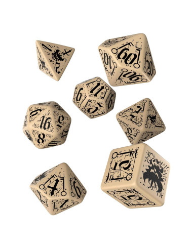 Conjunto de Dados Poliedricos Q WORKSHOP Pathfinder 7 Piezas