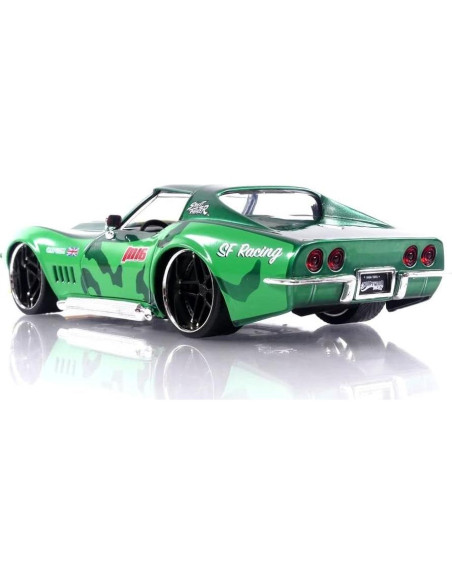 Juguete Corvette Stingray 1969 con figura de Cammy 1:24 Jada Toys Juguete Corvette Stingray 1969 con figura de Cammy 1:24 Jada Toys