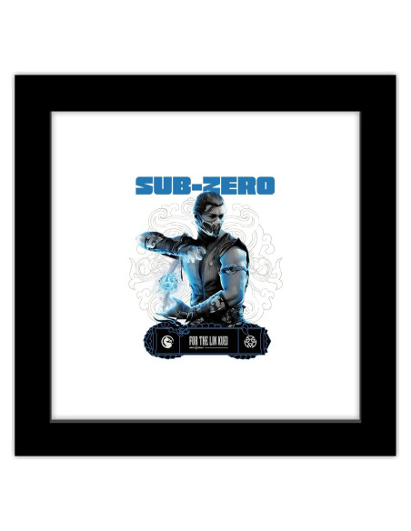 Arte de Pared Mortal Kombat 1 Sub-Zero Trends International 30.48 cm Arte de Pared Mortal Kombat 1 Sub-Zero Trends International 30.48 cm