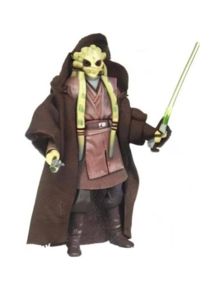 Figura Vintage Star Wars Kit Fisto 10 cm con Accesorios Figura Vintage Star Wars Kit Fisto 10 cm con Accesorios