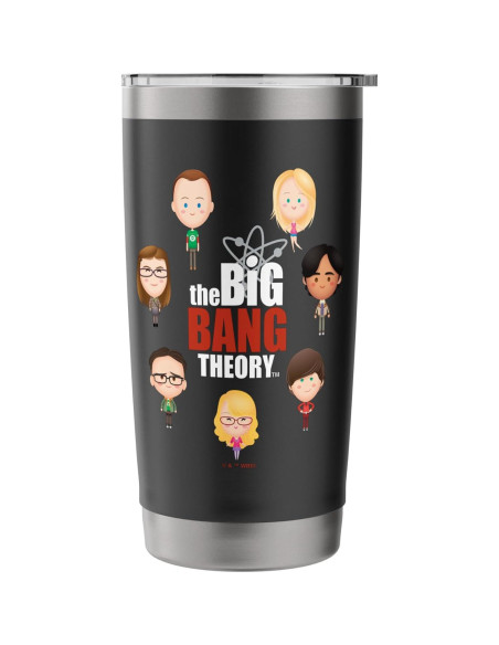 Vaso aislante de acero inoxidable The Big Bang Theory 591 ml Vaso aislante de acero inoxidable The Big Bang Theory 591 ml