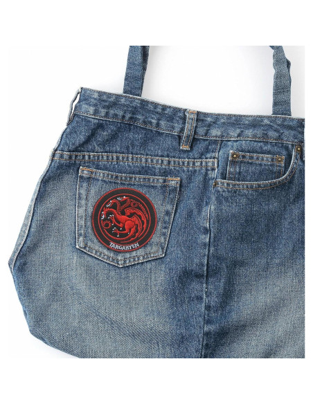 Parche Bordado Targaryen Juego de Tronos 12.45x9.14cm Parche Bordado Targaryen Juego de Tronos 12.45x9.14cm