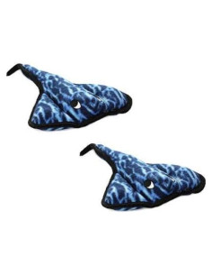 Juguete para Perros TUFFY Stingray - Paquete de 2 - Flota y Lavable