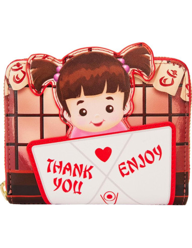 Billetera con cremallera Takeout Boo Loungefly Disney