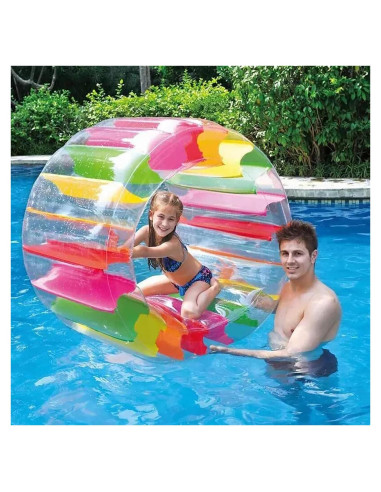 Flotador Inflable MorTime 101.6 cm Rueda de Agua Colorida
