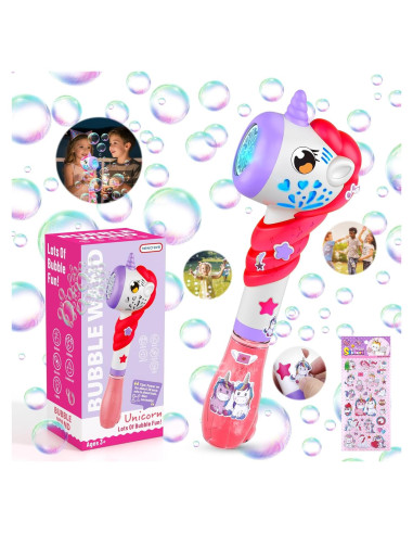 Varita de Burbujas Unicornio Newcrave 36.4 cm con Luz