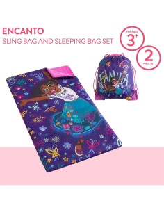 Juego de Bolsa de Dormir Idea Nuova Disney Encanto 132x76cm 2