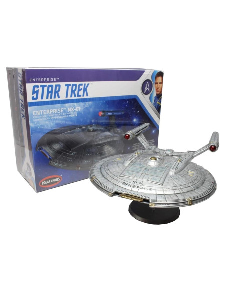 Kit de Modelo Polar Lights Star Trek NX-01 Enterprise 1:1000 Kit de Modelo Polar Lights Star Trek NX-01 Enterprise 1:1000