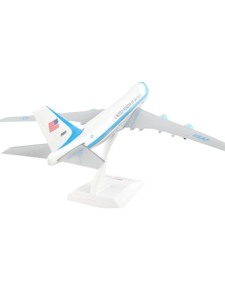 Modelo Boeing 747-200 Air Force One Skymarks 1:250 con soporte Modelo Boeing 747-200 Air Force One Skymarks 1:250 con soporte
