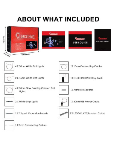 Kit de Iluminación LED Briksmax para Lego Doctor Who 21304