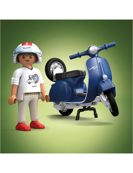 PLAYMOBIL Vespa 150 Sprint Veloce 1969 Azul - 16 Piezas PLAYMOBIL Vespa 150 Sprint Veloce 1969 Azul - 16 Piezas