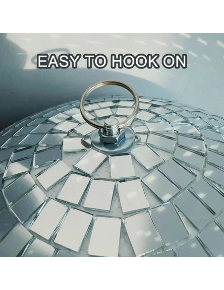 Bola de Espejo Alytimes 20 cm para Fiesta y Discoteca Bola de Espejo Alytimes 20 cm para Fiesta y Discoteca