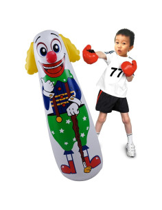 Saco de Boxeo Inflable Payaso Jet Creations 107 cm con Sonido