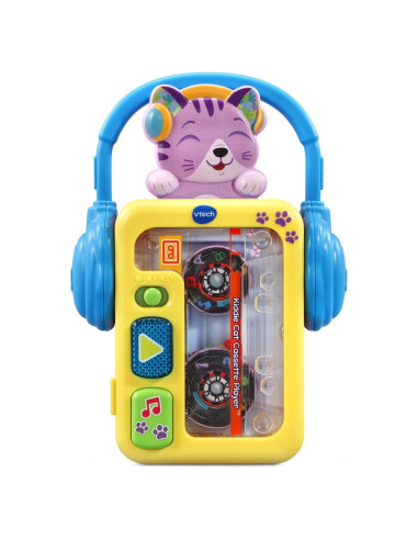 Reproductor de Cassettes VTech Kiddie Cat Musical 9-36 meses