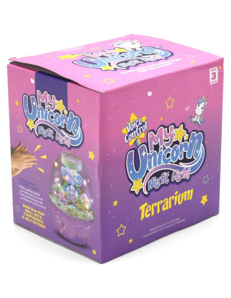 Kit de Terrario Unicornio LED DIY - Fábrica de Juguetes BK1847 Kit de Terrario Unicornio LED DIY - Fábrica de Juguetes BK1847