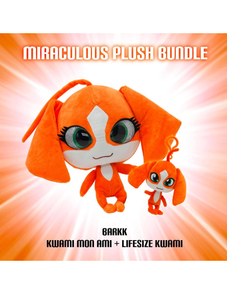 Kit de Peluche Kwami Miraculous Ladybug - 9 y 5 Pulgadas Kit de Peluche Kwami Miraculous Ladybug - 9 y 5 Pulgadas