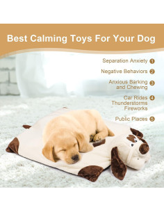 Juguete de Peluche con Latido Moropaky para Perros 22.7x22x11.7cm 2