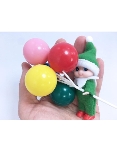 Muñeco de Elfo Bebé de Navidad ZTI 10cm Verde