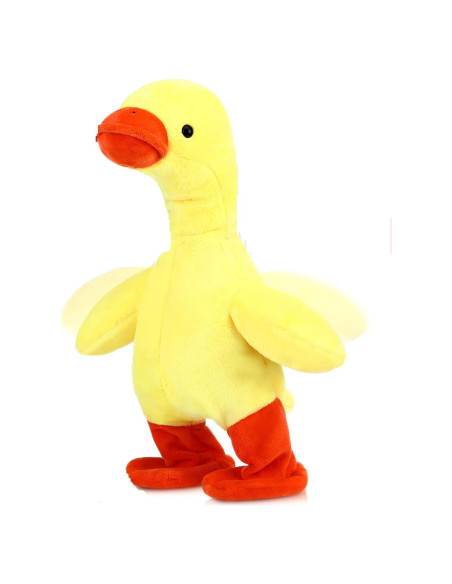 Pato Hablador Interactivo HyDren 32 cm Juguete de Peluche Pato Hablador Interactivo HyDren 32 cm Juguete de Peluche