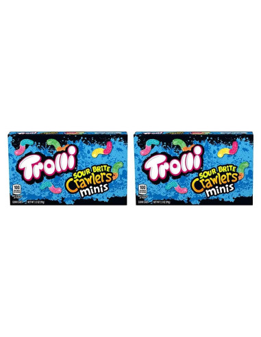 Gusanos de Goma Ácidos Trolli Sour Brite 99.22g (Paquete de 24)
