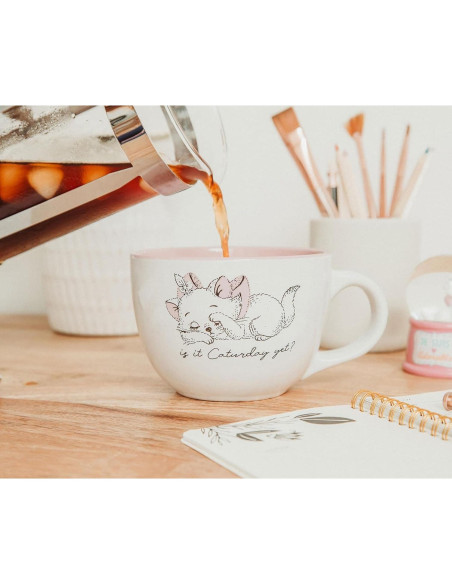 Taza de Cerámica Disney Aristogatos Marie 24 Onzas Taza de Cerámica Disney Aristogatos Marie 24 Onzas