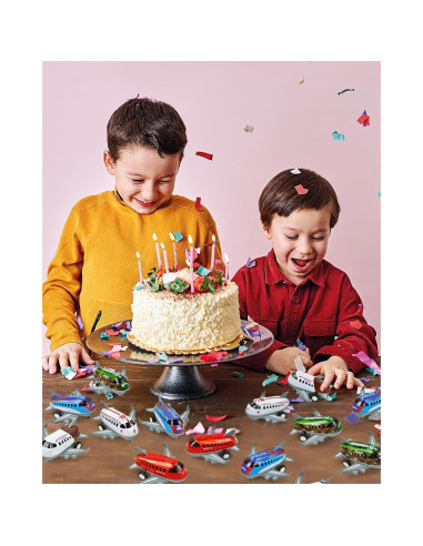 Juguetes de Aviones Vileafy - 18 Mini Aviones Retroceso para Niños