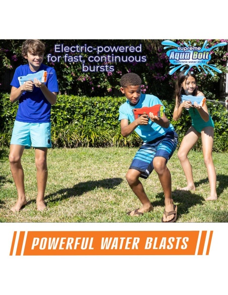 Lanzador de Agua Eléctrico Aqua Bolt Allstar - Alcance 6.1m Lanzador de Agua Eléctrico Aqua Bolt Allstar - Alcance 6.1m