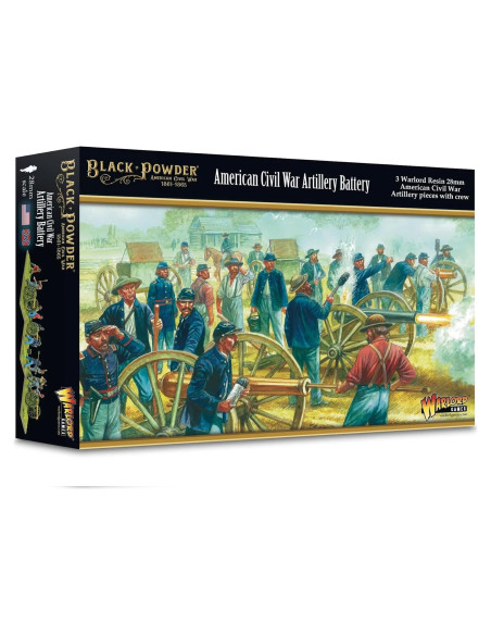 Figuras de Artillería Warlord Games Black Powder 1:56 Figuras de Artillería Warlord Games Black Powder 1:56
