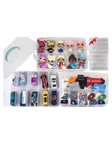 Caja Organizadora HOME4 Sin BPA 30 Compartimentos Ajustables