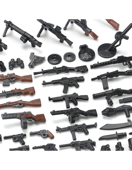 Paquete de Juguetes de Armas Militares Feleph WWII 272g Paquete de Juguetes de Armas Militares Feleph WWII 272g