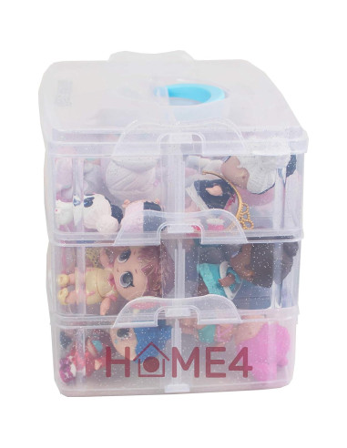 Caja Organizadora HOME4 Sin BPA 30 Compartimentos Ajustables