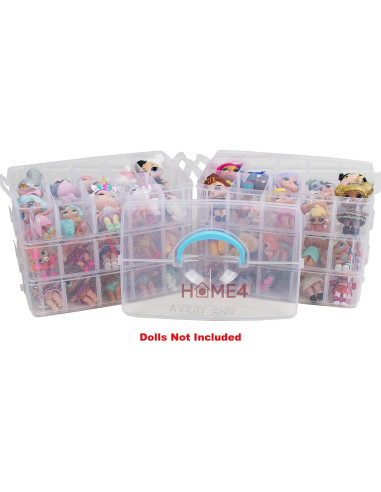 Caja Organizadora HOME4 Sin BPA 30 Compartimentos Ajustables