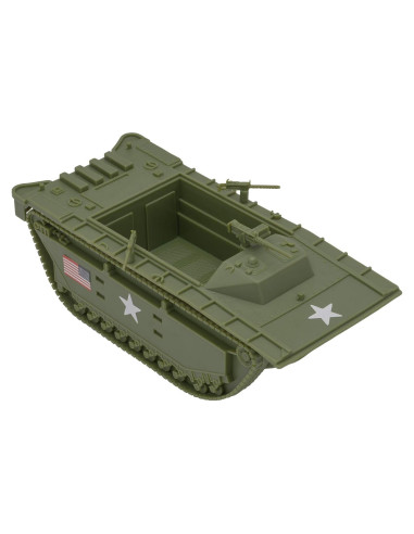 Vehículo Anfibio BMC WW2 Amtrac LVT-2 1:32 Verde Oliva