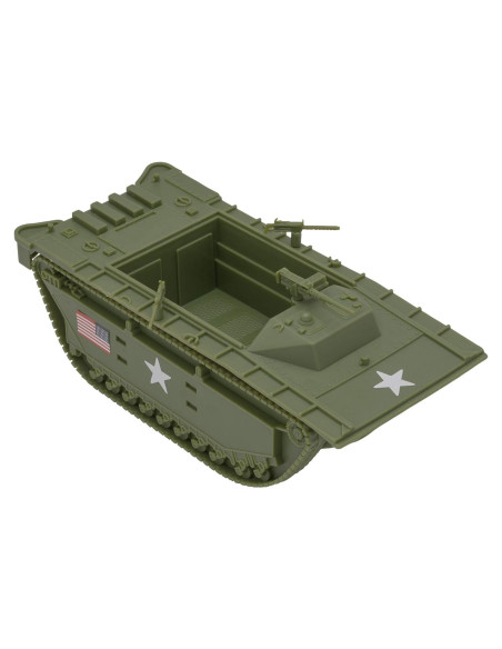 Vehículo Anfibio BMC WW2 Amtrac LVT-2 1:32 Verde Oliva Vehículo Anfibio BMC WW2 Amtrac LVT-2 1:32 Verde Oliva