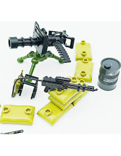 Conjunto de Juguetes Militares Sendhjurf - Armas y Accesorios 2