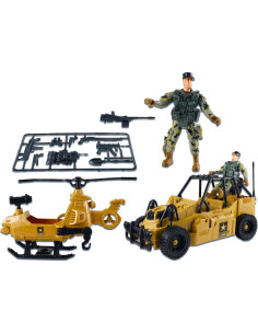 Juego de Juguetes Militares UPD - 13 Figuras de Soldados 2