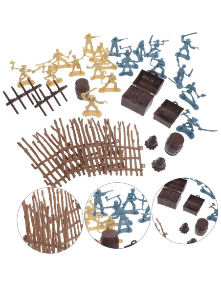 Set de Juguetes de Piratas VICASKY 43 Piezas para Niños Set de Juguetes de Piratas VICASKY 43 Piezas para Niños