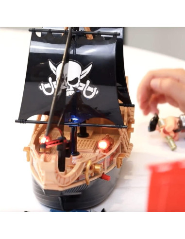 Juguete Barco Pirata Kidplokio con Luces y Sonidos 30.48 cm