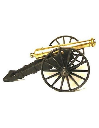 Cañón Miniatura Francés 12 Libras Guerra Revolucionaria